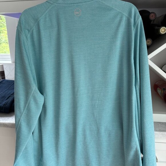 Vineyard Vines Performance Long Sleeve Pullover Men Size Large 1/2 Half Zip - Picture 4 of 4